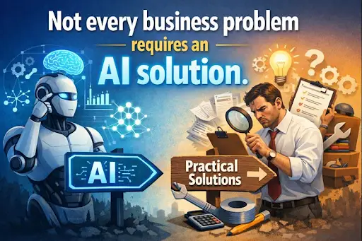 AI Readiness starts with a difficult truth: Not every business problem requires an AI solution