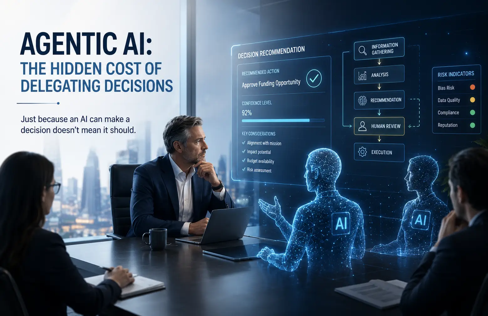 Agentic AI Governance: The Hidden Cost of Delegating Decisions to AI Agents
